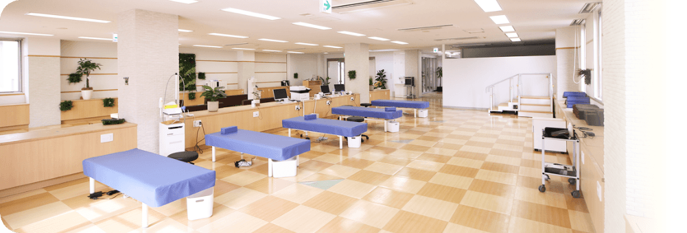 充実したリハビリ環境